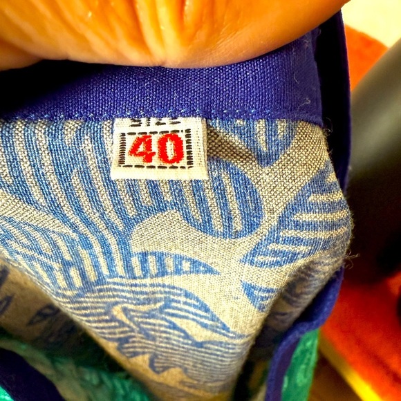 Gorgeous Embroidered Indian Kurta Women's Sz 40 PTP 20" Heavier Weight Tunic - Picture 8 of 8